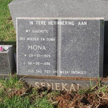 SENEKAL E.A. 1929-1996