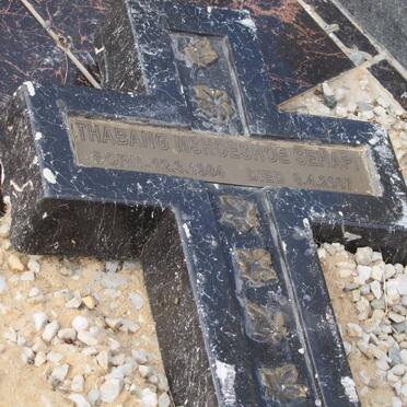 SEHAPI Thabang Mshoeshoe 1984-2007