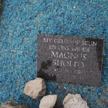 SHOLTO Magnus 1966-2003