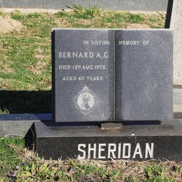 SHERIDAN Bernard A.G. 1912-1972