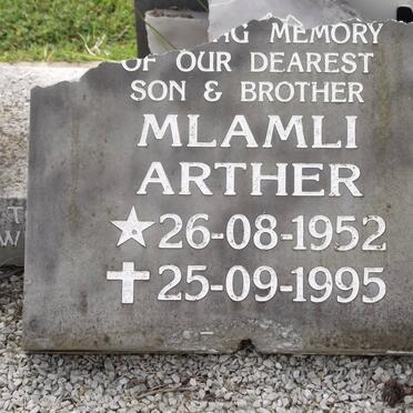 SINGAPI Mlamli Arther 1952-1995