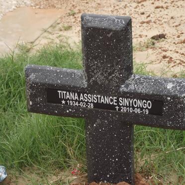 SINYONGO Titana Assistance 1934-2010