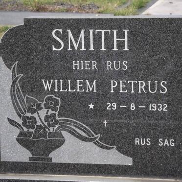 SMITH Willem Petrus 1932-1986