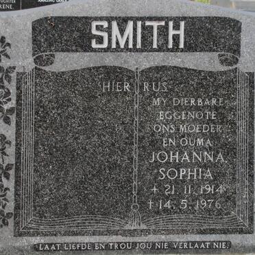 SMITH Johanna Sophia 1914-1976