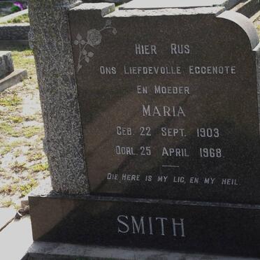 SMITH Maria 1903-1968