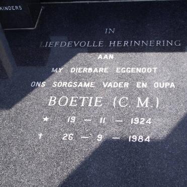 SMUTS C.M. 1924-1984 &amp; Mona 1930-2009