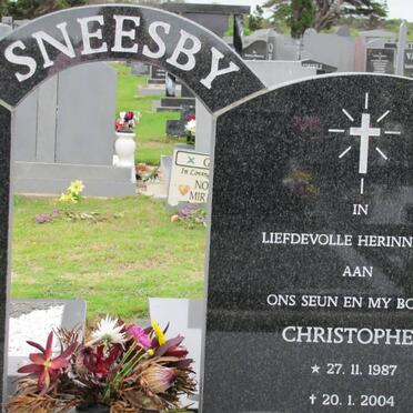 SNEESBY Christopher David 1987-2004