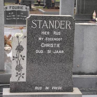 STANDER Christie