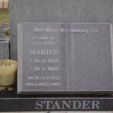 STANDER Marius 1966-1998