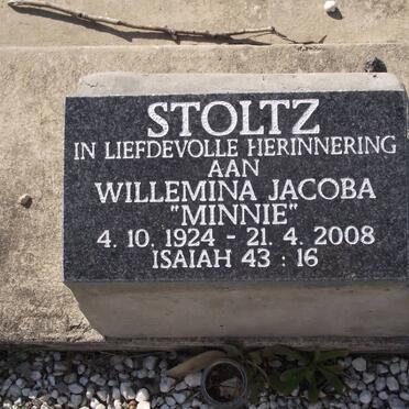 STOLTZ Willemina Jacoba 1924-2008