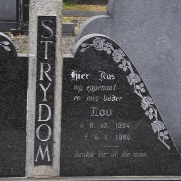STRYDOM Lou 1934-1986