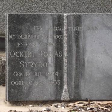 STRYDOM Ockert Tobias 1894-1963