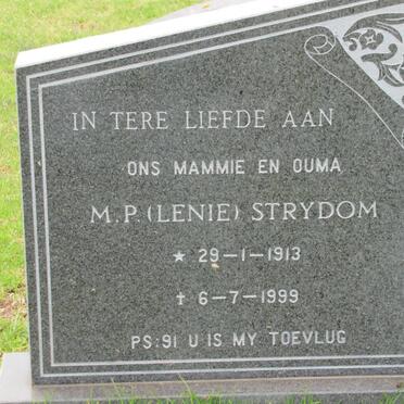STRYDOM M.P. 1913-1999