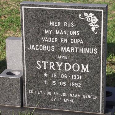STRYDOM Jacobus Marthinus 1931-1992