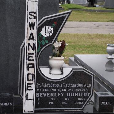 SWANEPOEL Beverley Dorithy 1962-2002