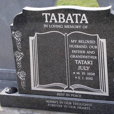 TABATA Tataki July 1938-2012