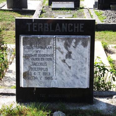 TERBLANCHE Jacobus Philippus 1913-1967