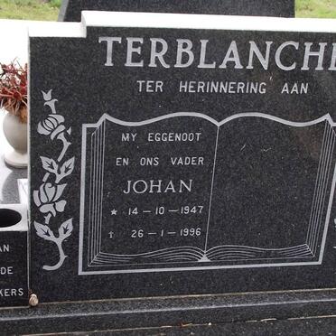 TERBLANCHE Johan 1947-1996