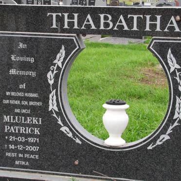 THABATHA Mluleki Patrick 1971-2007