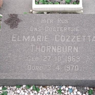 THORNBURN Elmarie Cozzetta 1969-1970