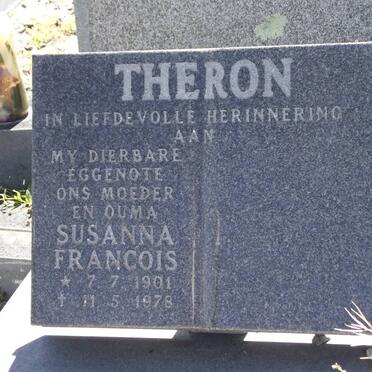 THERON Susanna Francois 1901-1978