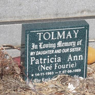 TOLMAY Patricia Ann nee FOURIE 1963-1989