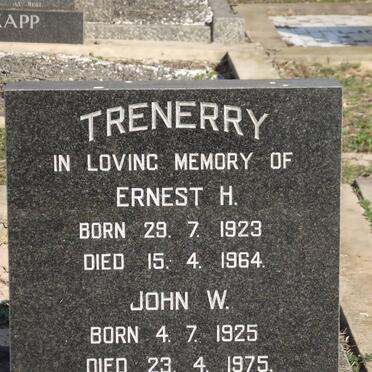 TRENERRY Ernest H. 1923-1964 :: TRENERRY John W. 1925-1975
