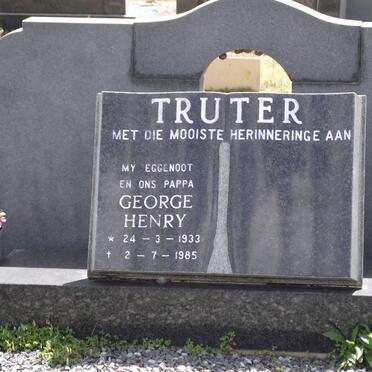 TRUTER George Henry 1933-1985