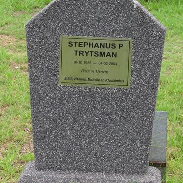 TRYTSMAN Stephanus P. 1956-2004