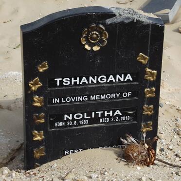 TSHANGANA Nolitha 1983-2012
