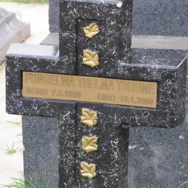 TSHUME Fungelwa Thelma 1939-2008