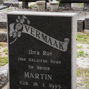 VERMAAK Martin 1945-1962
