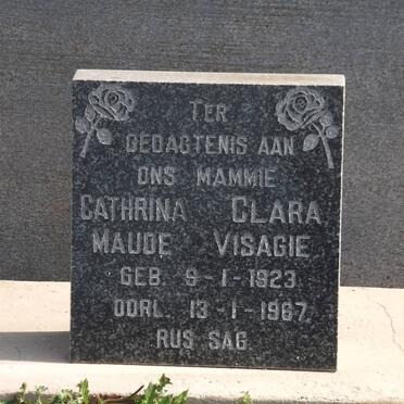 VISAGIE Cathrina Clara Maude 1923-1967