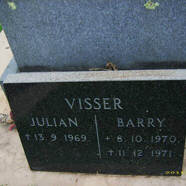 VISSER Julian -1969 :: VISSER Barry 1970-1971
