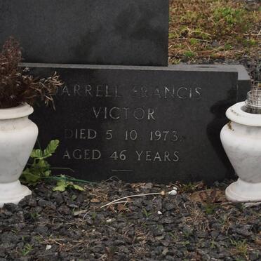 VICTOR Darrell Francis 1927-1973