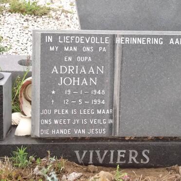 VIVIERS Adriaan Johan 1948-1994