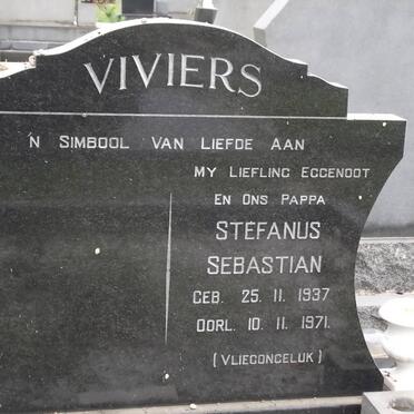 VIVIERS Stefanus Sebastian 1937-1971