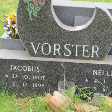 VORSTER Jacobus Adriaan 1907-1998 &amp; P.J.J. 1922-2009