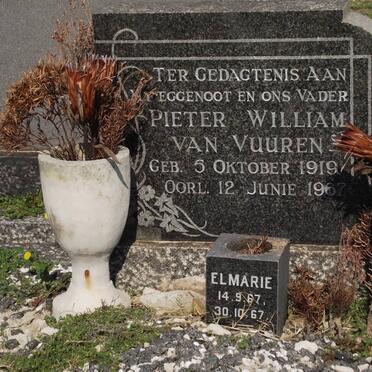 VUUREN Pieter William, van 1919-1967 :: VUUREN Elmarie, van 1967-1967