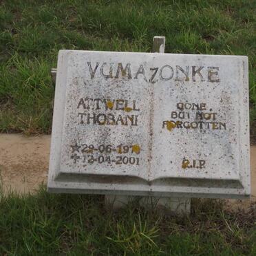 VUMAZONKE Attwell Thobani 1979-2001