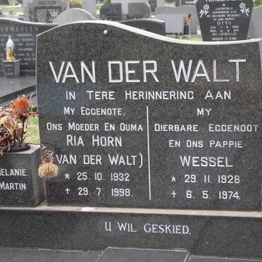 WALT, van der Surnames :: Vanne