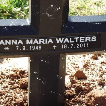 WALTERS Anna Maria 1948-2011