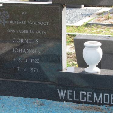 WELGEMOED Cornelis Johannes 1922-1977