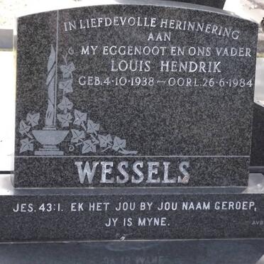 WESSELS Louis Hendrik 1938-1984