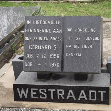 WESTRAADT Gerhard S. 1956-1976