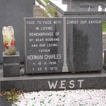 WEST Norman Charles 1938-1979