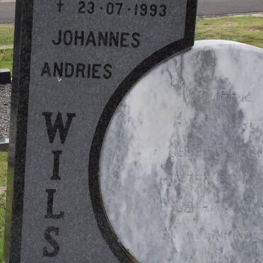 WILSON Johannes Andries 1943-1993