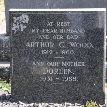 WOOD Arthur C. 1912-1966 &amp; Doreen 1931-1985