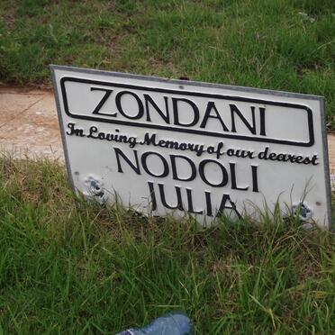 ZONDANI Nodoli Julia 1946-2002
