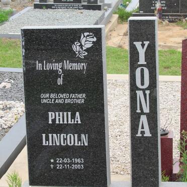 YONA Phila Lincoln 1963-2003